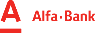 Логотип компании Алфа Банк